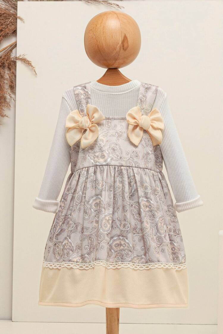 Wholesale Baby Girls 2-Piece Blouse and Dress Set 6-18M - Brand: Babymuz - Kids & Baby Clothes Wholesale - Globality Store