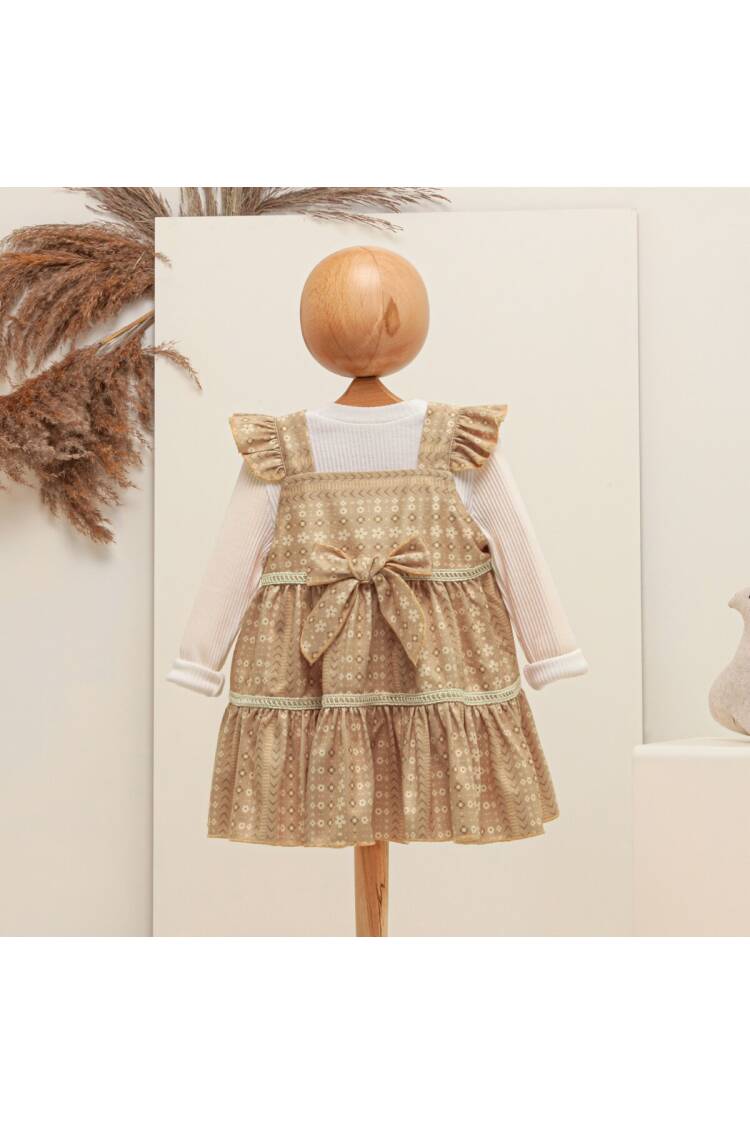 Wholesale Baby Girls 2-Piece Blouse and Dress Set 6-18M - Brand: Babymuz - Kids & Baby Clothes Wholesale - Globality Store