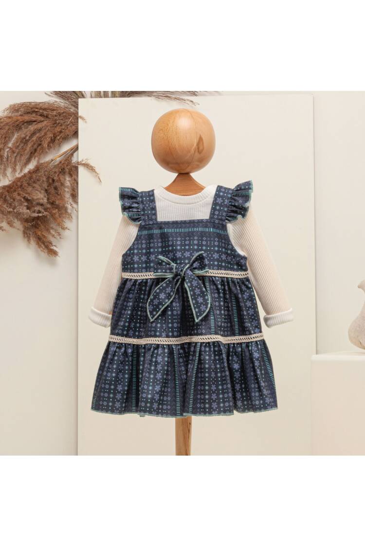 Wholesale Baby Girls 2-Piece Blouse and Dress Set 6-18M - Brand: Babymuz - Kids & Baby Clothes Wholesale - Globality Store