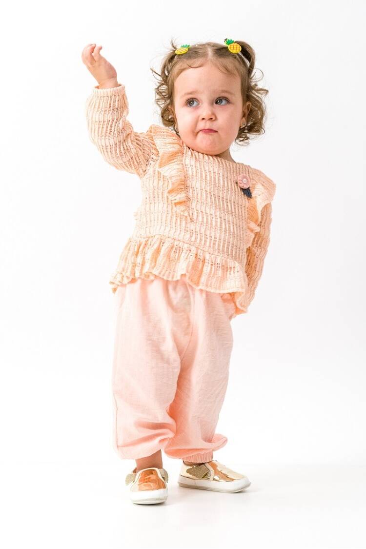 Wholesale Baby Girls 2-Piece Blouse and Pants set 6-18M - Brand: Wecan - Kids & Baby Clothes Wholesale - Globality Store