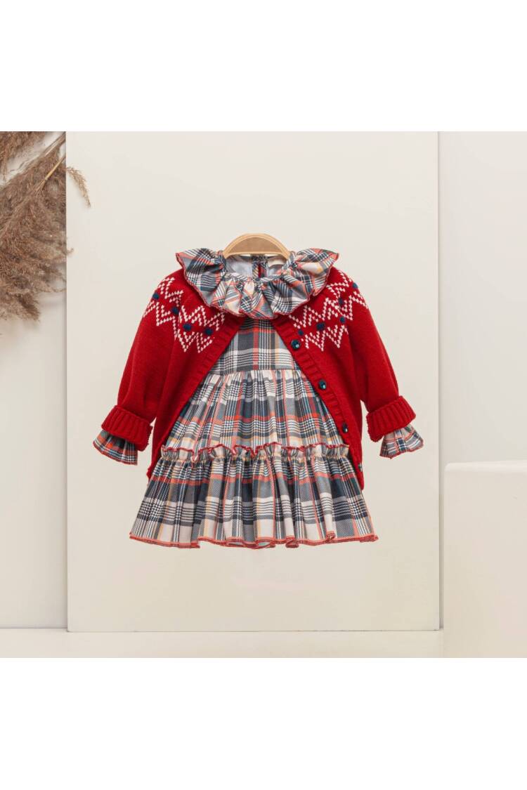 Wholesale Baby Girls 2-Piece Dress and Cardigan Set 9-24M - Brand: Babymuz - Kids & Baby Clothes Wholesale - Globality Store