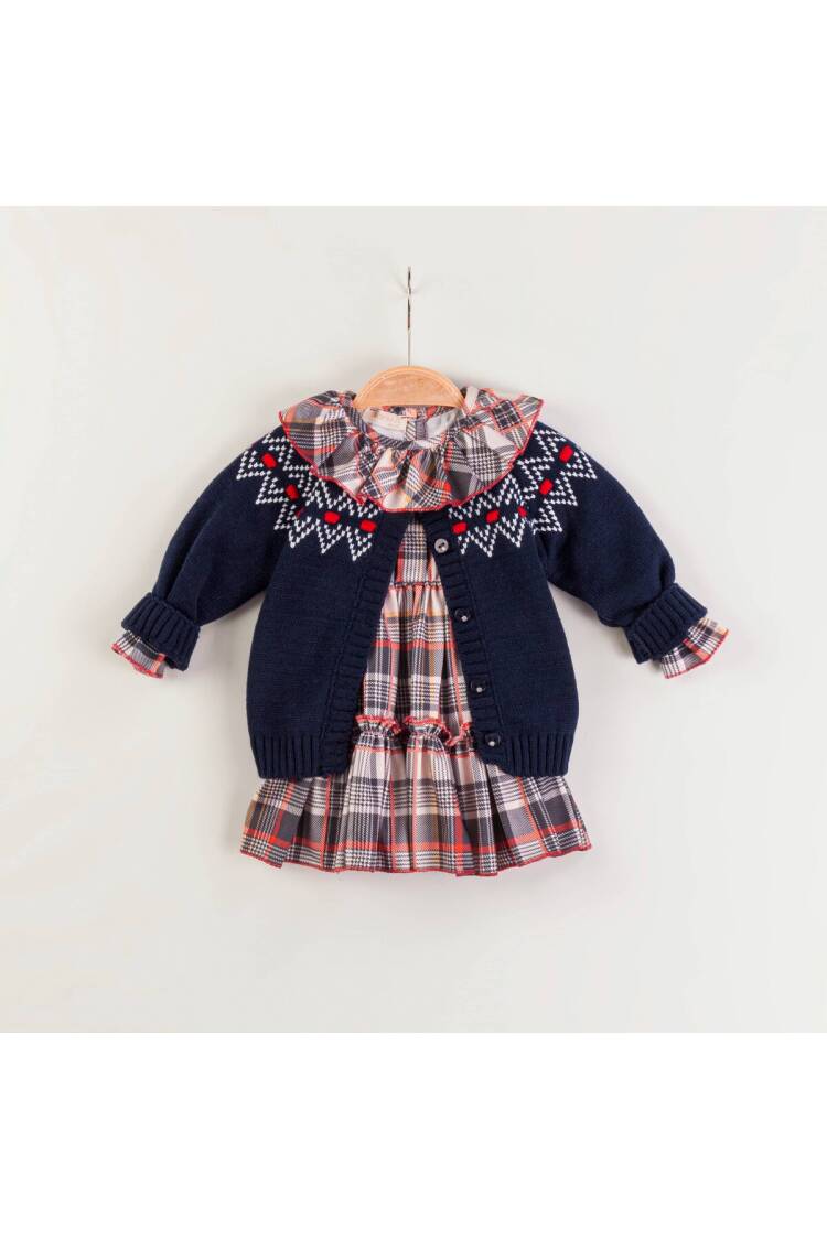 Wholesale Baby Girls 2-Piece Dress and Cardigan Set 9-24M - Brand: Babymuz - Kids & Baby Clothes Wholesale - Globality Store