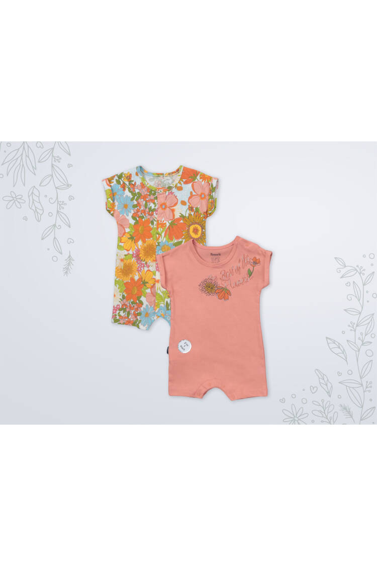 Wholesale Baby Girls 2-Piece Jumpsuit 3-18M - Brand: Miniworld - Kids & Baby Clothes Wholesale - Globality Store