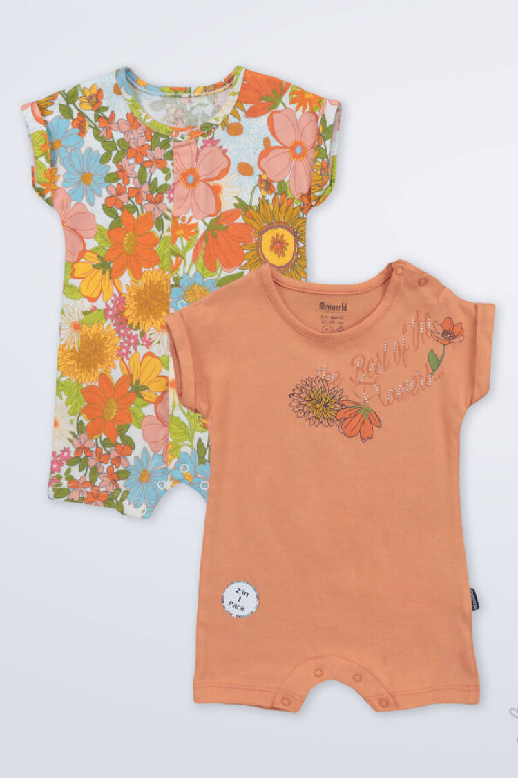 Wholesale Baby Girls 2-Piece Jumpsuit 3-18M - Brand: Miniworld - Kids & Baby Clothes Wholesale - Globality Store