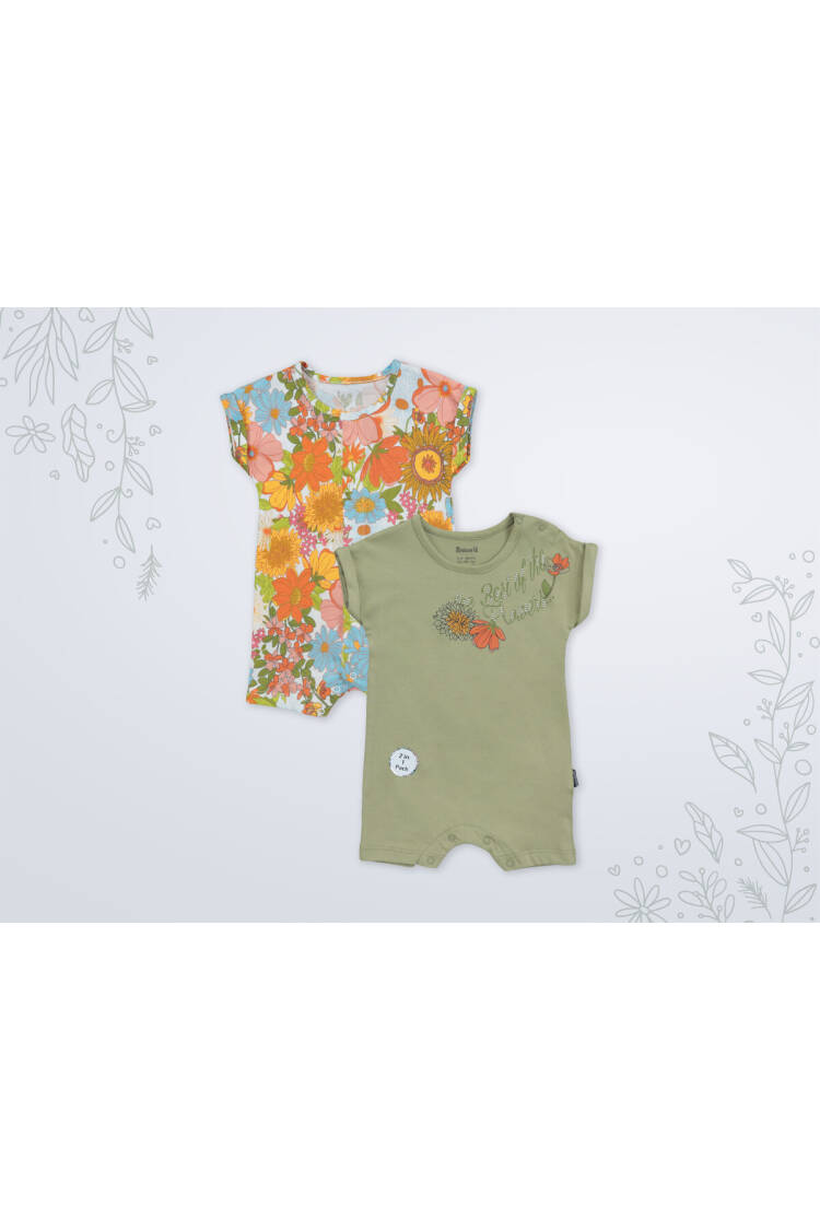 Wholesale Baby Girls 2-Piece Jumpsuit 3-18M - Brand: Miniworld - Kids & Baby Clothes Wholesale - Globality Store