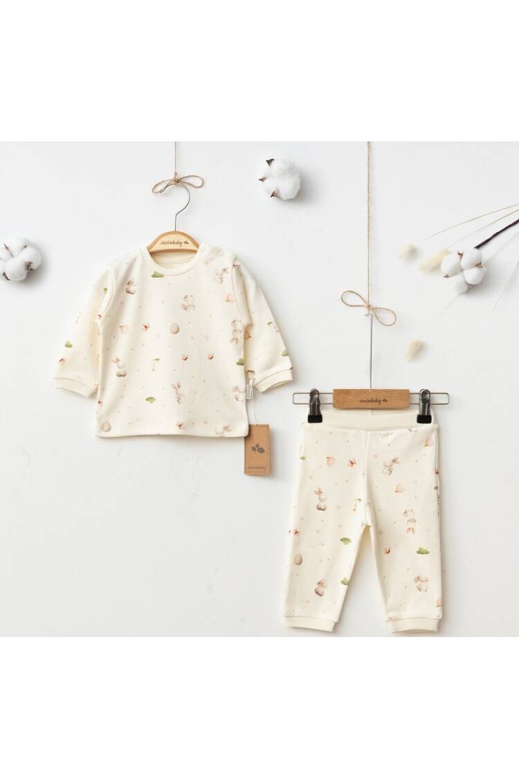 Wholesale Baby Girls 2-Piece Pajamas Set 3-12M - Brand: Ciccimbaby - Kids & Baby Clothes Wholesale - Globality Store