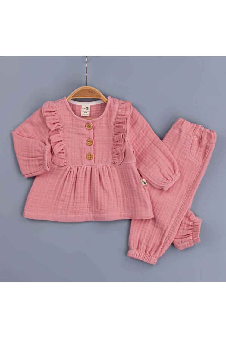 Wholesale Baby Girls 2-Piece Set 6-24M - Brand: BabyZ - Kids & Baby Clothes Wholesale - Globality Store