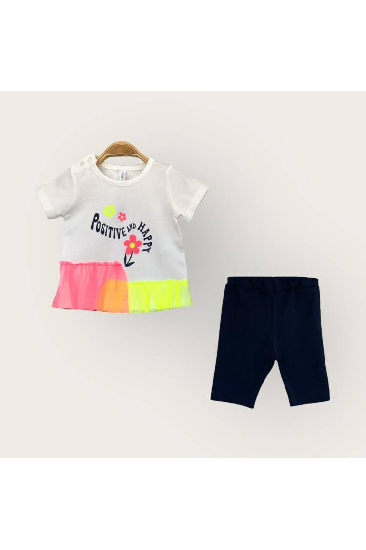 Wholesale Baby Girls 2-Piece T-Shirt and Capri Set 6-18M - Brand: Algiy Mini - Kids & Baby Clothes Wholesale - Globality Store