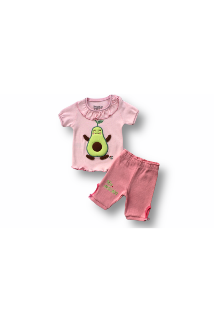 Wholesale Baby Girls 2-Piece T-shirt and Shorts set 3-18M - Brand: Tomuycuk - Kids & Baby Clothes Wholesale - Globality Store