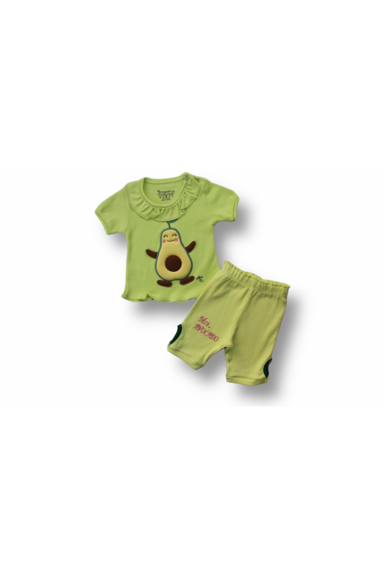 Wholesale Baby Girls 2-Piece T-shirt and Shorts set 3-18M - Brand: Tomuycuk - Kids & Baby Clothes Wholesale - Globality Store