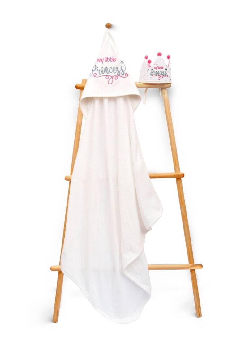 Wholesale Baby Girls 3-Piece Towel Set 85*85 - Brand: Babyline - Kids & Baby Clothes Wholesale - Globality Store