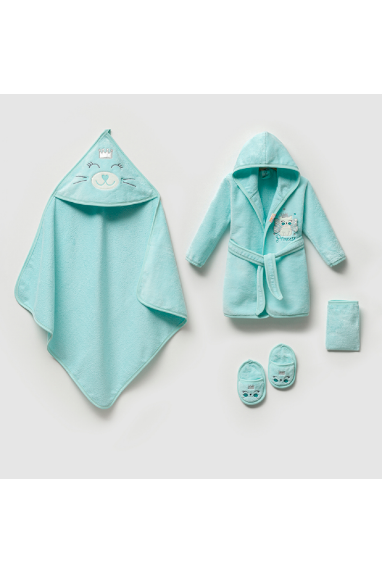 Wholesale Baby Girls 4-Pieces Bathroom Set 0-36M - Brand: Ramel Kids - Kids & Baby Clothes Wholesale - Globality Store