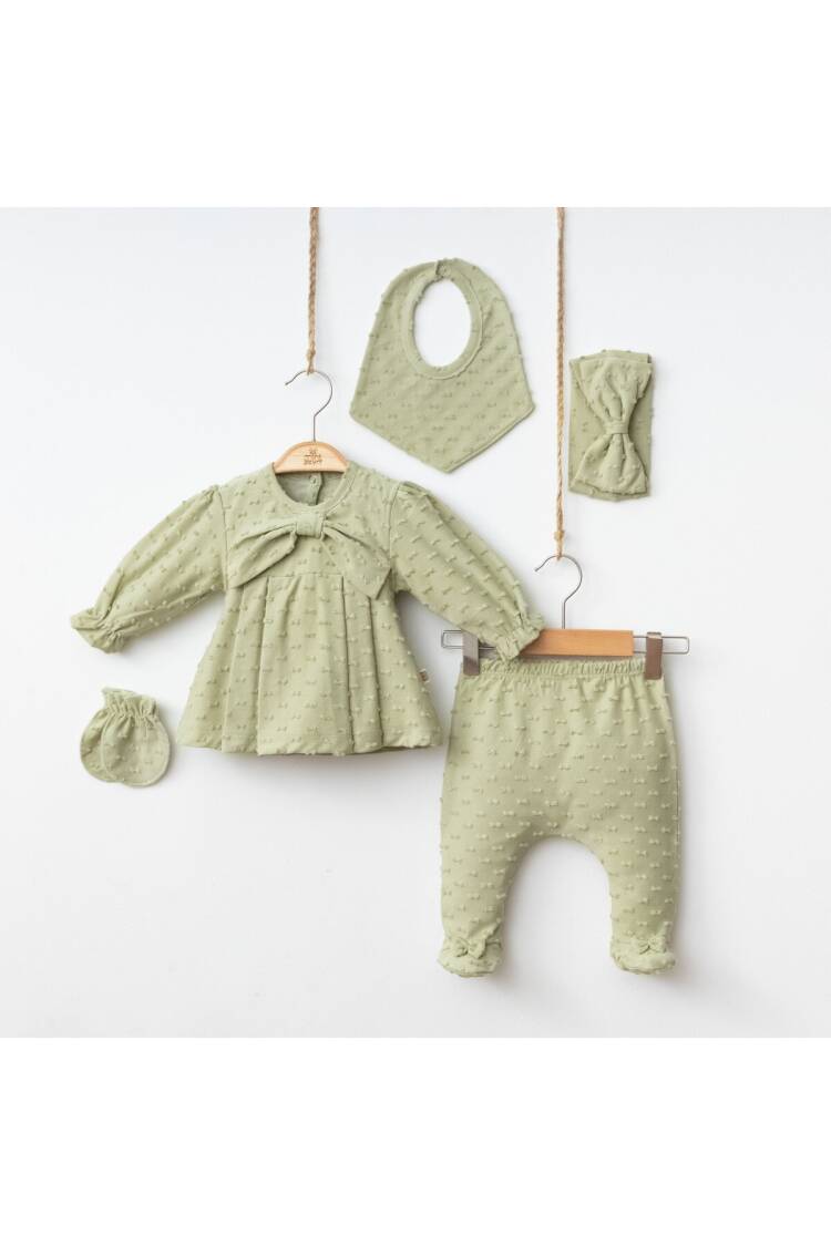Wholesale Baby Girls 5-Piece Onesies Set 0-3M - Brand: Minizeyn - Kids & Baby Clothes Wholesale - Globality Store