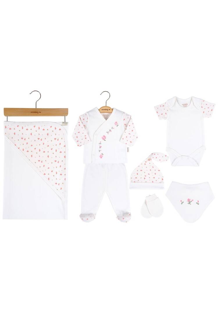 Wholesale Baby Girls 7-Piece Newborn Set 0-3M - Brand: Ciccimbaby - Kids & Baby Clothes Wholesale - Globality Store