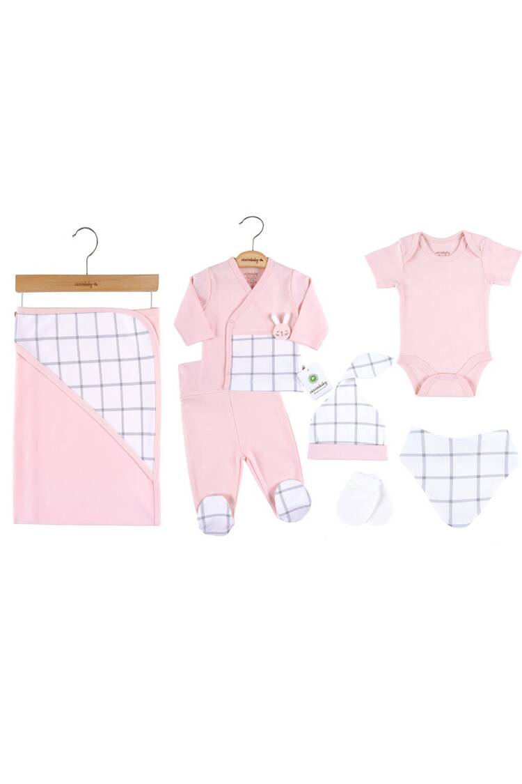 Wholesale Baby Girls 7-Piece Newborn Set 0-3M - Brand: Ciccimbaby - Kids & Baby Clothes Wholesale - Globality Store