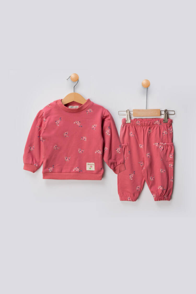 Wholesale Baby Girls Basic Tracksuit Set 6-18M - Brand: Tuffy - Kids & Baby Clothes Wholesale - Globality Store