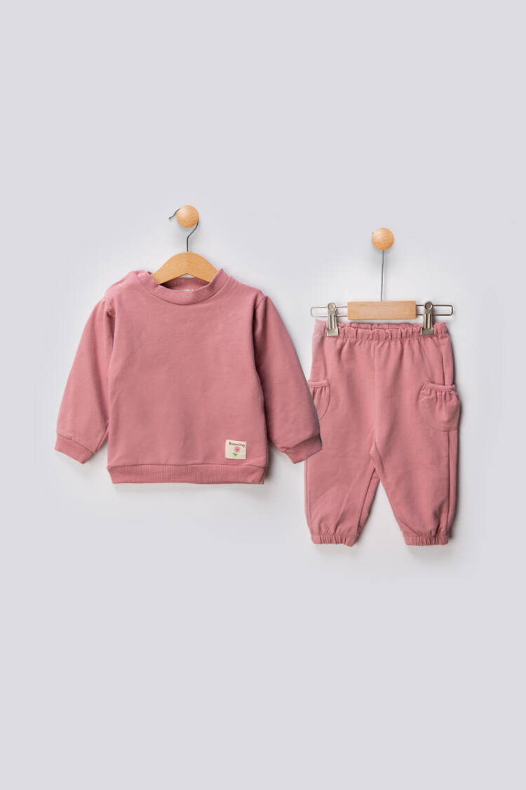 Wholesale Baby Girls Basic Tracksuit Set 6-18M - Brand: Tuffy - Kids & Baby Clothes Wholesale - Globality Store