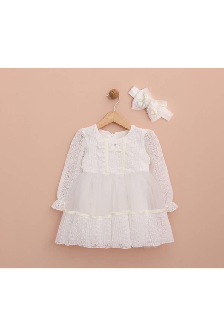Wholesale Baby Girls Dress with Headband 6-18M - Brand: Lilax - Kids & Baby Clothes Wholesale - Globality Store