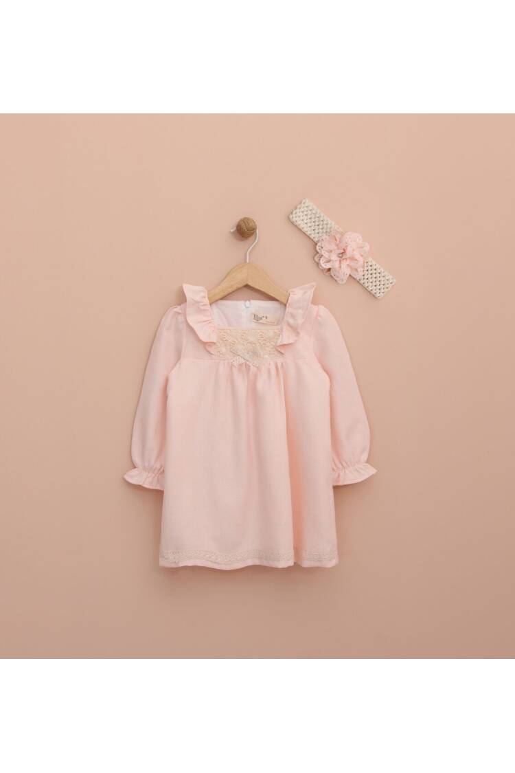 Wholesale Baby Girls Dress with Headband 6-18M - Brand: Lilax - Kids & Baby Clothes Wholesale - Globality Store