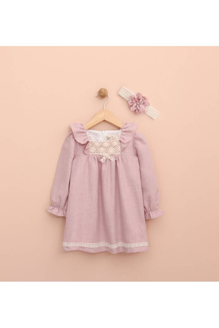 Wholesale Baby Girls Dress with Headband 6-18M - Brand: Lilax - Kids & Baby Clothes Wholesale - Globality Store