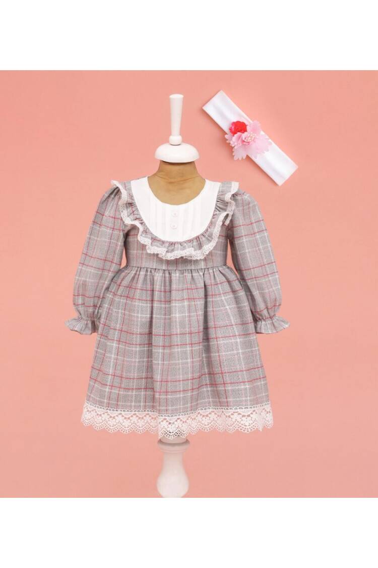 Wholesale Baby Girls Dress with Headband 6-18M - Brand: Lilax - Kids & Baby Clothes Wholesale - Globality Store