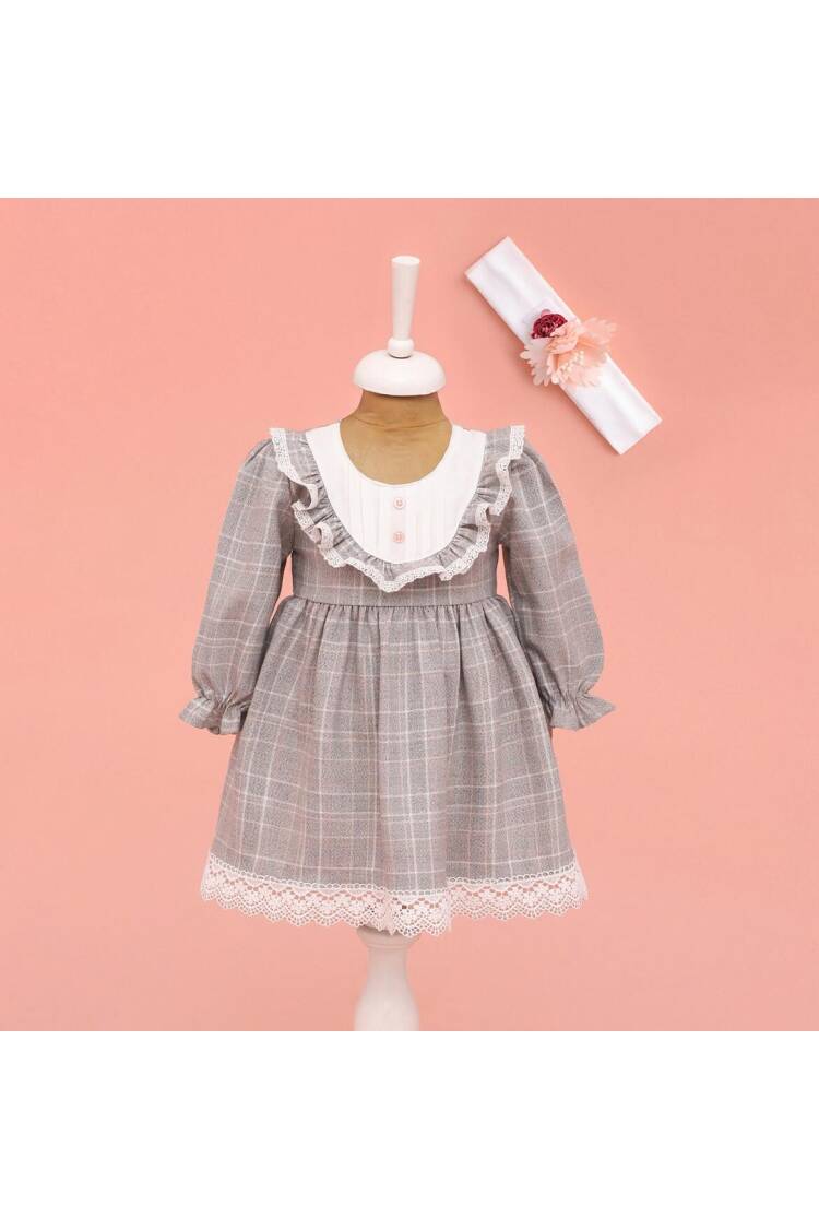 Wholesale Baby Girls Dress with Headband 6-18M - Brand: Lilax - Kids & Baby Clothes Wholesale - Globality Store