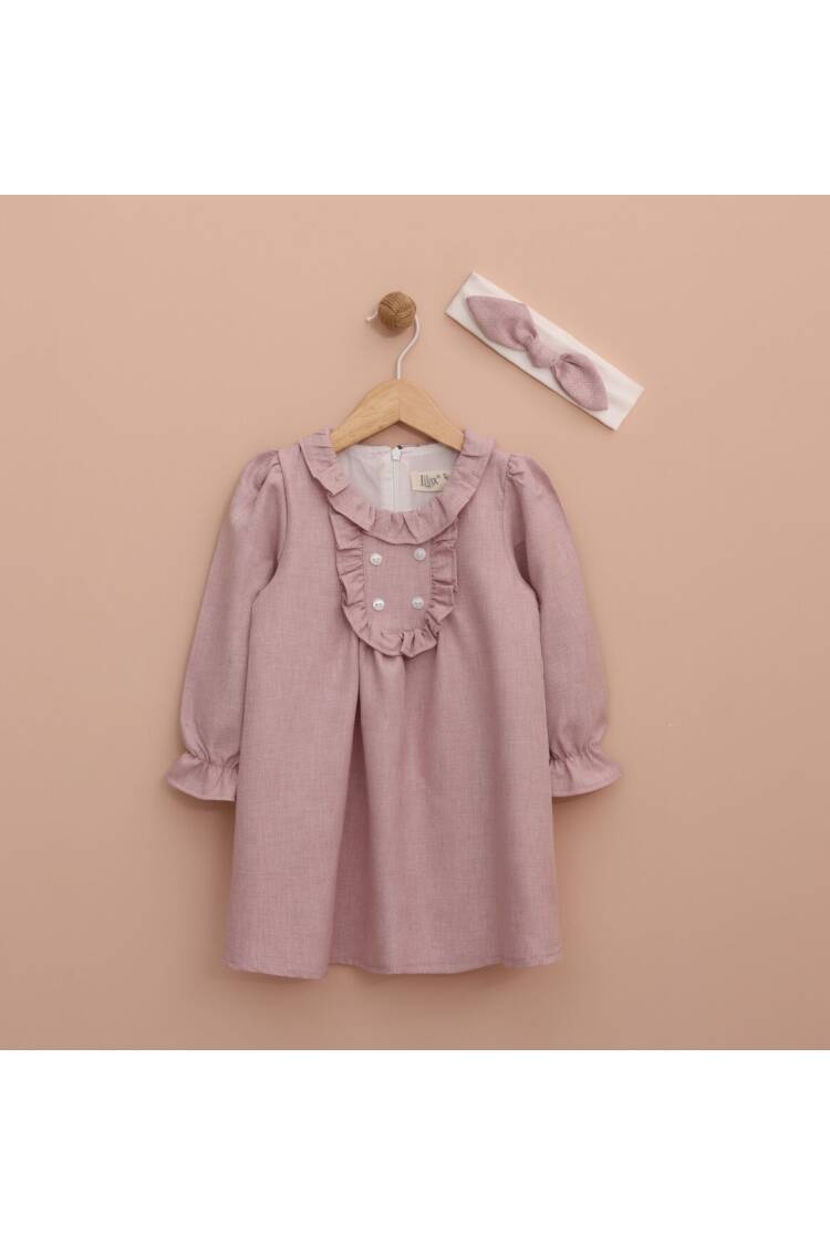 Wholesale Baby Girls Dress with Headband 9-24M - Brand: Lilax - Kids & Baby Clothes Wholesale - Globality Store