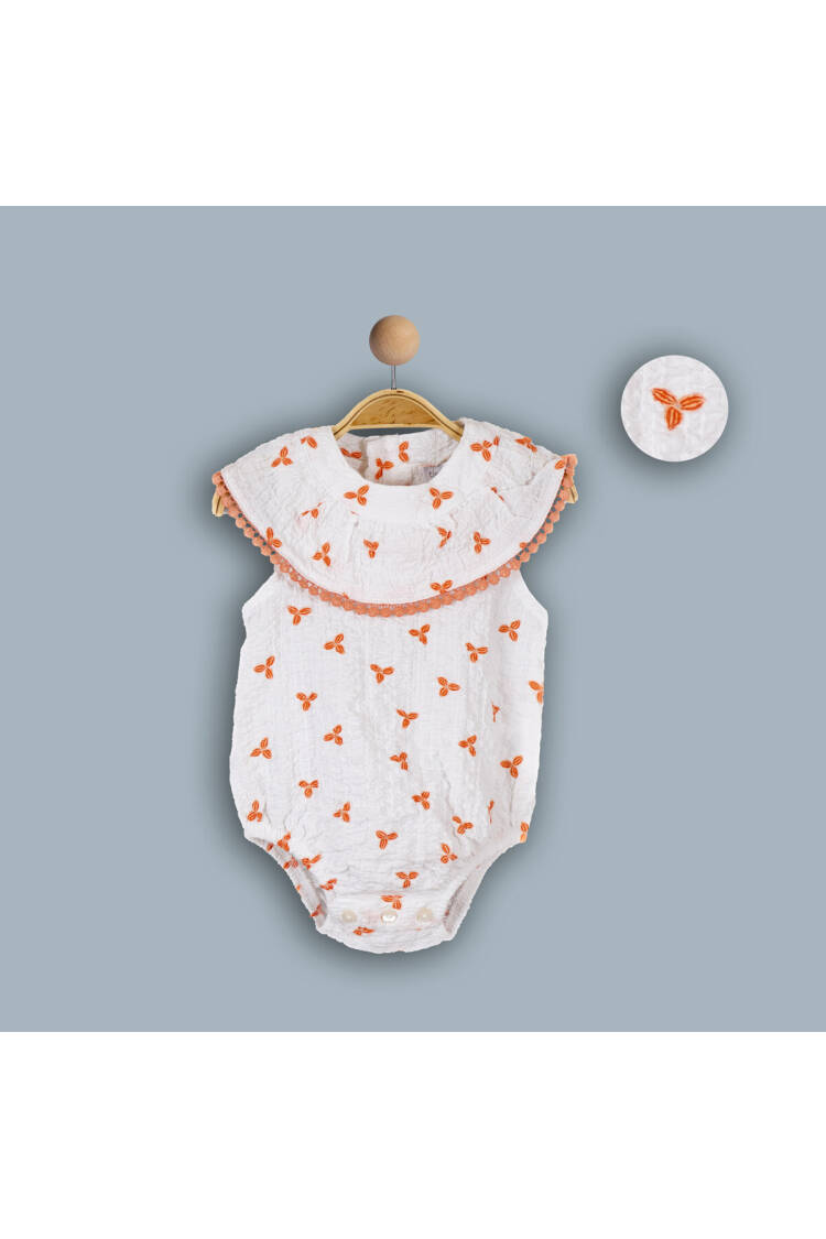Wholesale Baby Girls Flower Patterned Jumpsuit 6-24M - Brand: Timo - Kids & Baby Clothes Wholesale - Globality Store