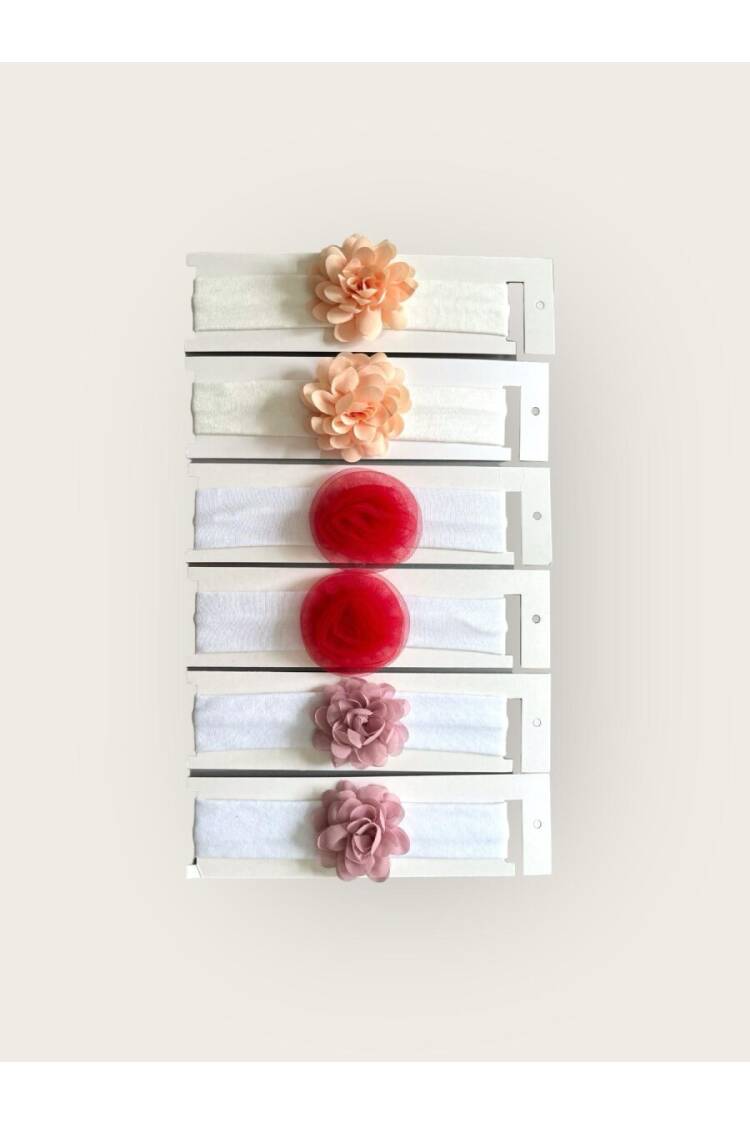 Wholesale Baby Girls Flowers Headband 3-12M - Brand: Algiy Mini - Kids & Baby Clothes Wholesale - Globality Store
