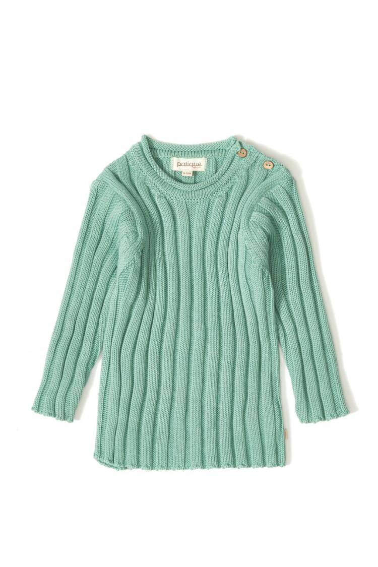 Wholesale Baby Girls Knitwear Ribbed Sweater 3-12M - Brand: Uludağ Triko - Kids & Baby Clothes Wholesale - Globality Store