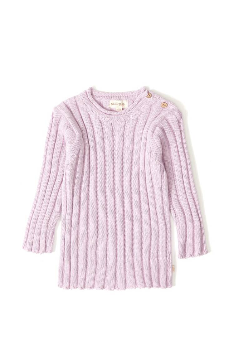 Wholesale Baby Girls Knitwear Ribbed Sweater 3-12M - Brand: Uludağ Triko - Kids & Baby Clothes Wholesale - Globality Store