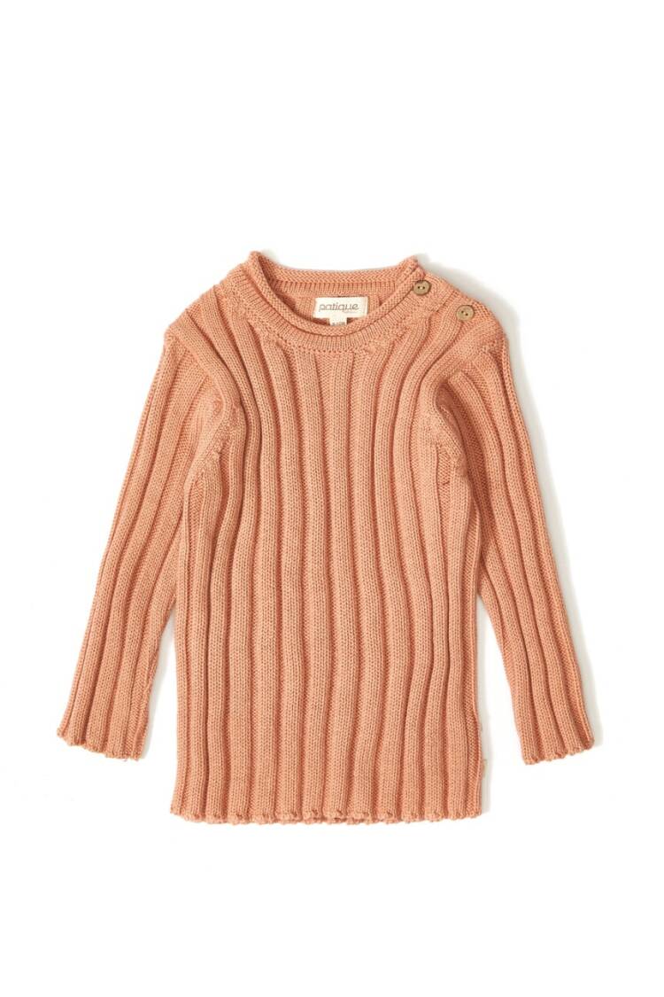 Wholesale Baby Girls Knitwear Ribbed Sweater 3-12M - Brand: Uludağ Triko - Kids & Baby Clothes Wholesale - Globality Store