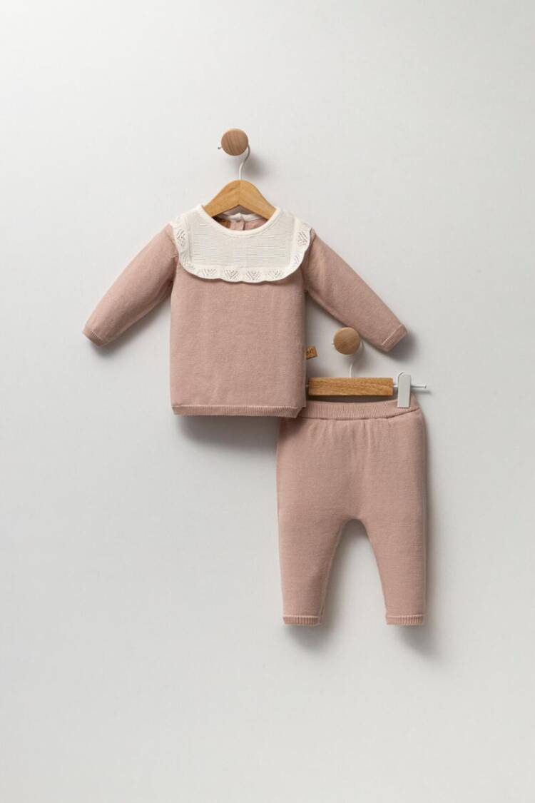 Wholesale Baby Girls Knitwear Set 0-12M - Brand: Babyline - Kids & Baby Clothes Wholesale - Globality Store