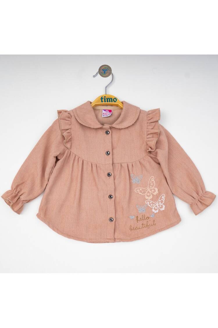 Wholesale Baby Girls Long Sleeve Shirt 6-24M - Brand: Timo - Kids & Baby Clothes Wholesale - Globality Store