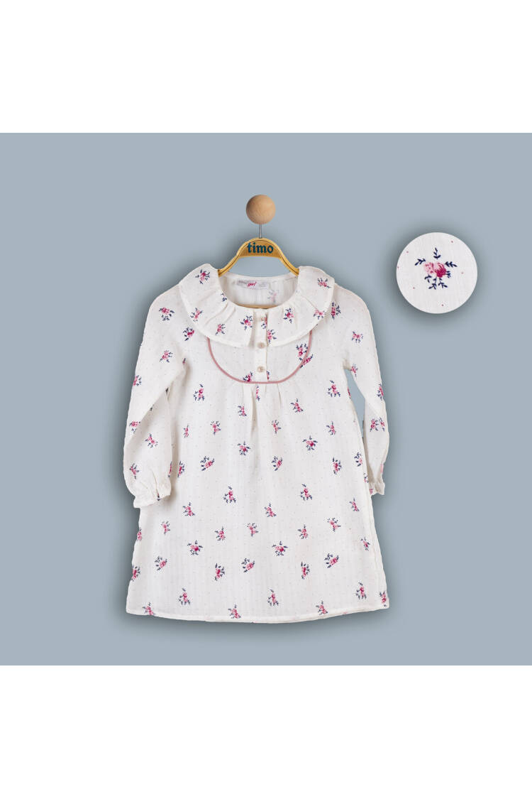 Wholesale Baby Girls Muslin Dress 6-24M - Brand: Timo - Kids & Baby Clothes Wholesale - Globality Store
