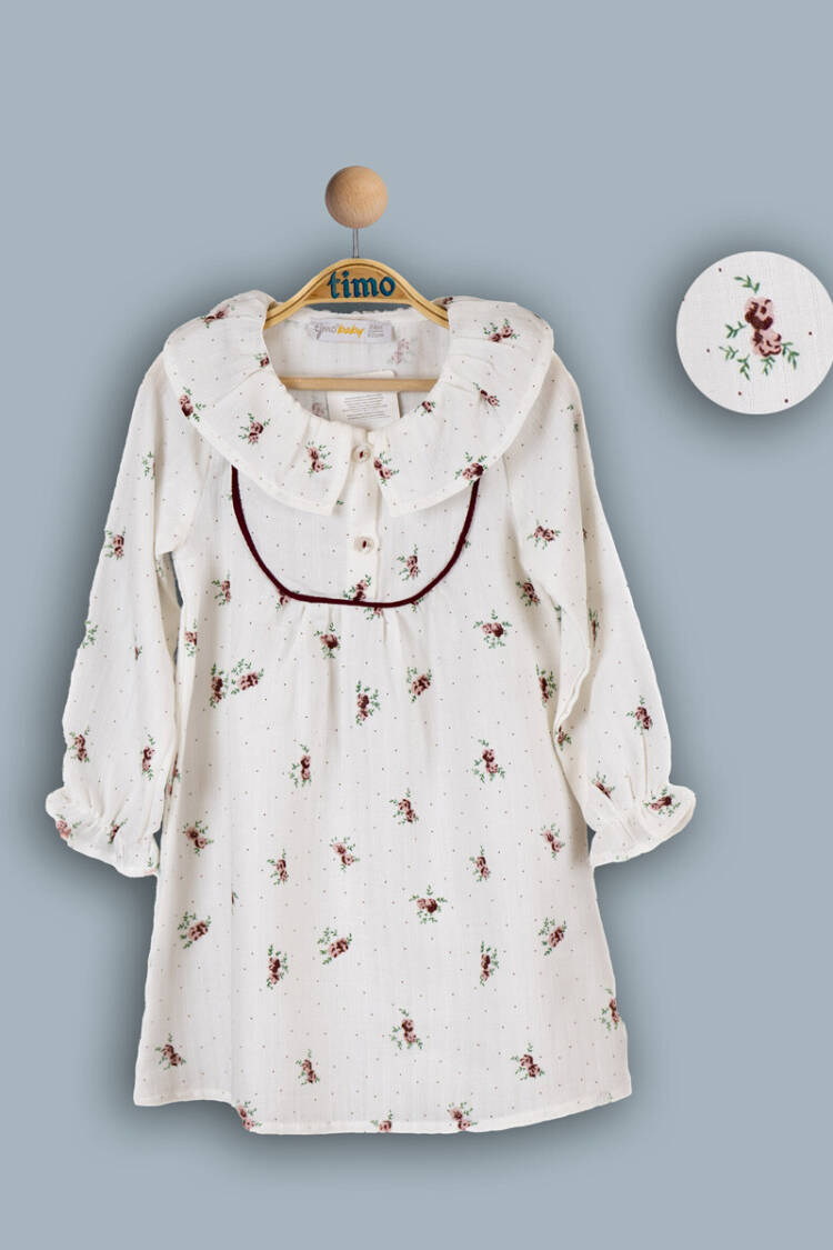 Wholesale Baby Girls Muslin Dress 6-24M - Brand: Timo - Kids & Baby Clothes Wholesale - Globality Store