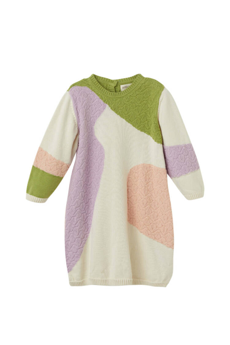 Wholesale Baby Girls Organic Cotton Dress 6-36M - Brand: Uludağ Triko - Kids & Baby Clothes Wholesale - Globality Store