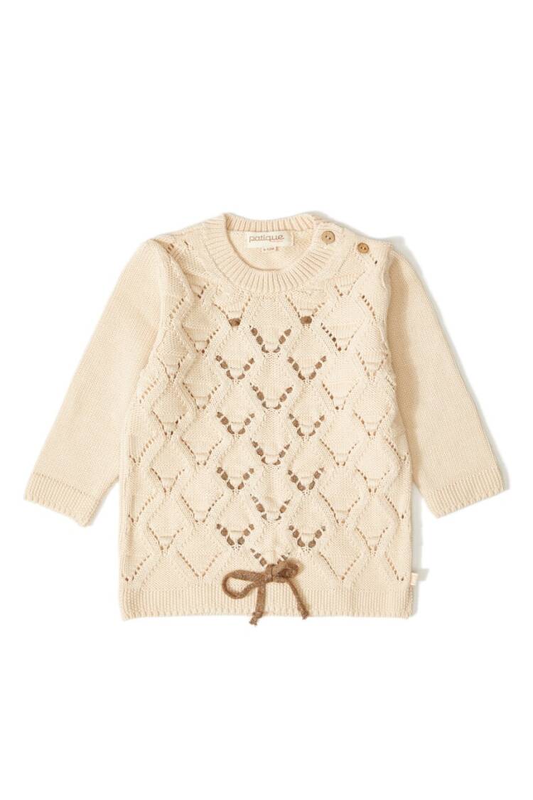 Wholesale Baby Girls Organic Cotton Knitwear Sweater 12-36M - Brand: Uludağ Triko - Kids & Baby Clothes Wholesale - Globality Store