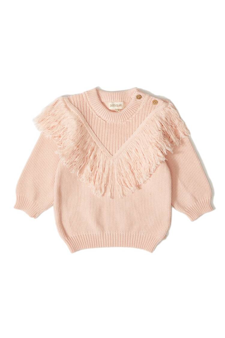 Wholesale Baby Girls Organic Cotton Sweater 12-36M - Brand: Uludağ Triko - Kids & Baby Clothes Wholesale - Globality Store