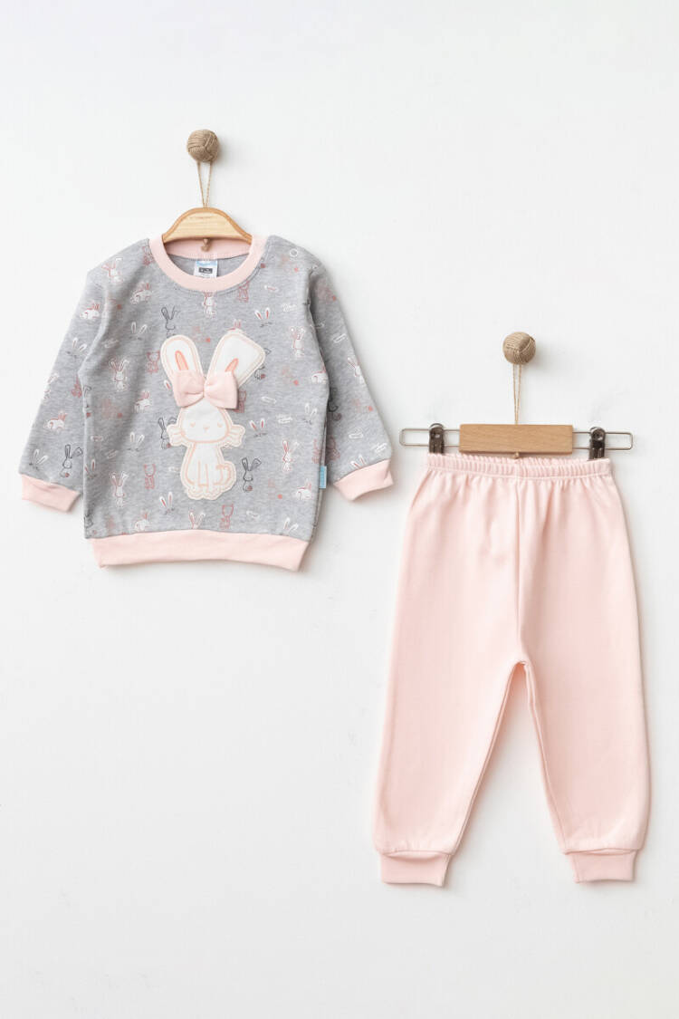 Wholesale Baby Girls Pajama Set 9-18M - Brand: Hoppidik - Kids & Baby Clothes Wholesale - Globality Store