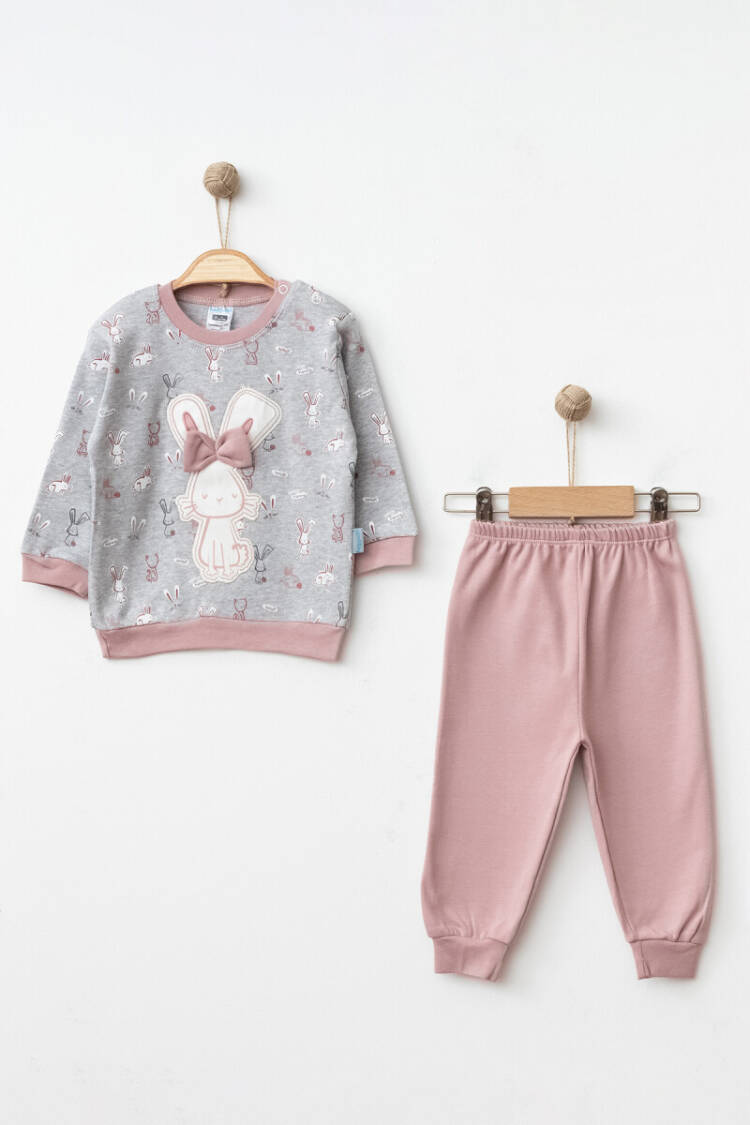 Wholesale Baby Girls Pajama Set 9-18M - Brand: Hoppidik - Kids & Baby Clothes Wholesale - Globality Store