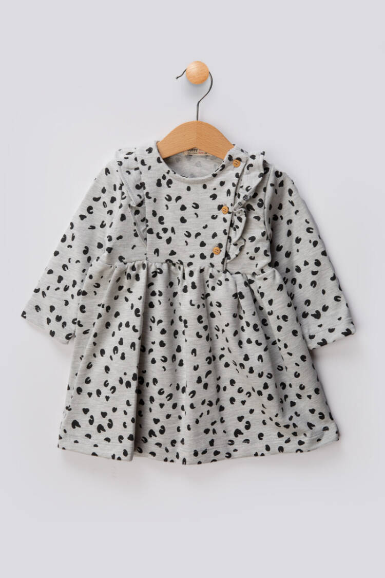 Wholesale Baby Girls Patterned Dress 6-18M - Brand: Tuffy - Kids & Baby Clothes Wholesale - Globality Store