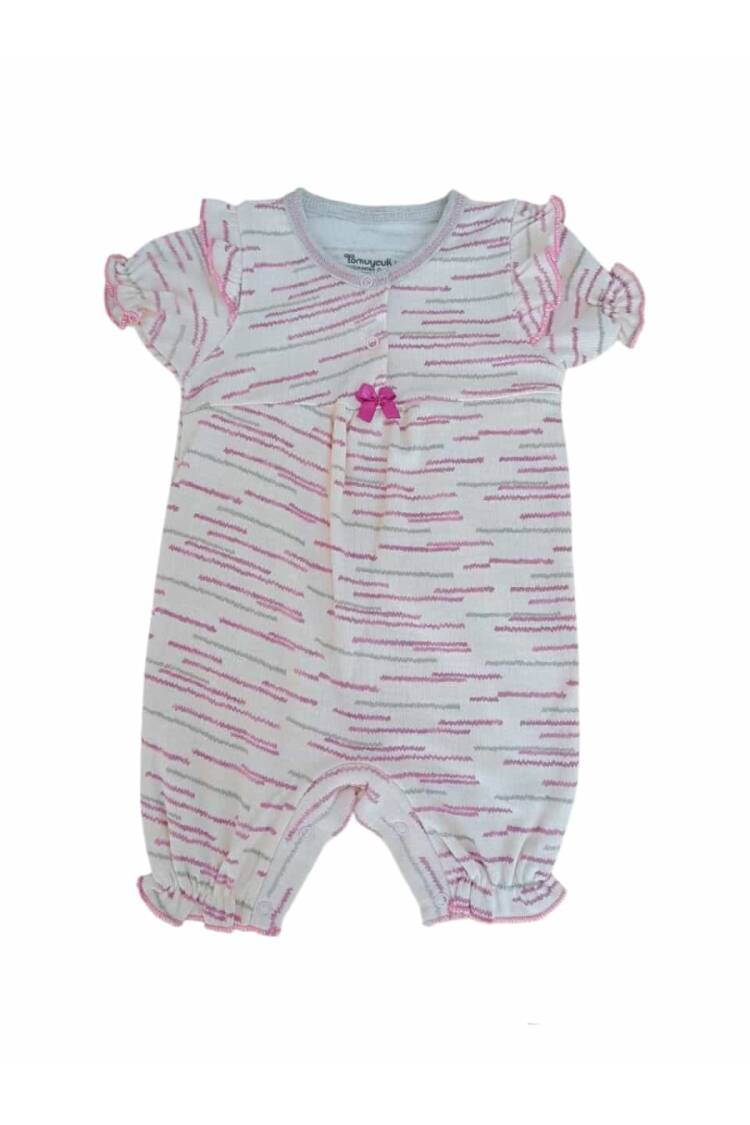Wholesale Baby Girls Patterned Rompers 6-18M - Brand: Tomuycuk - Kids & Baby Clothes Wholesale - Globality Store