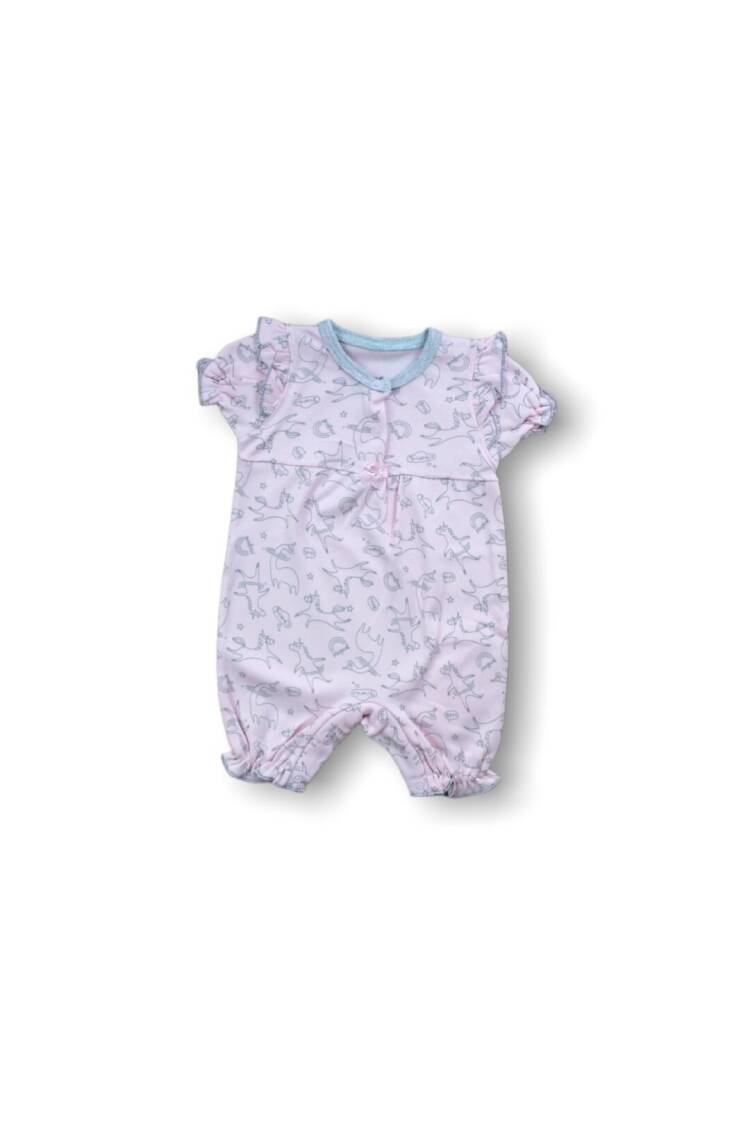 Wholesale Baby Girls Patterned Rompers 6-18M - Brand: Tomuycuk - Kids & Baby Clothes Wholesale - Globality Store