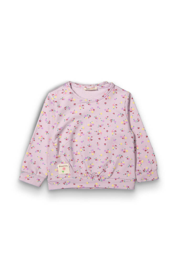 Wholesale Baby Girls Printed Sweatshirt 6-18M - Brand: Tuffy - Kids & Baby Clothes Wholesale - Globality Store