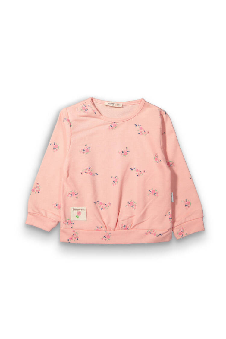Wholesale Baby Girls Printed Sweatshirt 6-18M - Brand: Tuffy - Kids & Baby Clothes Wholesale - Globality Store