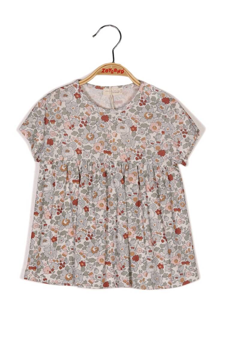 Wholesale Baby Girls Printed T-shirt 6-24M - Brand: Zeyland - Kids & Baby Clothes Wholesale - Globality Store