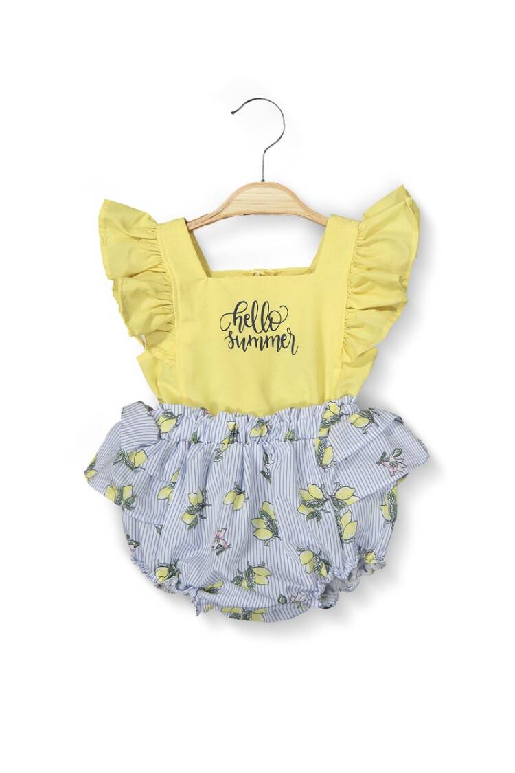 Wholesale Baby Girls Rompers 6-24M - Brand: Boncuk Bebe - Kids & Baby Clothes Wholesale - Globality Store