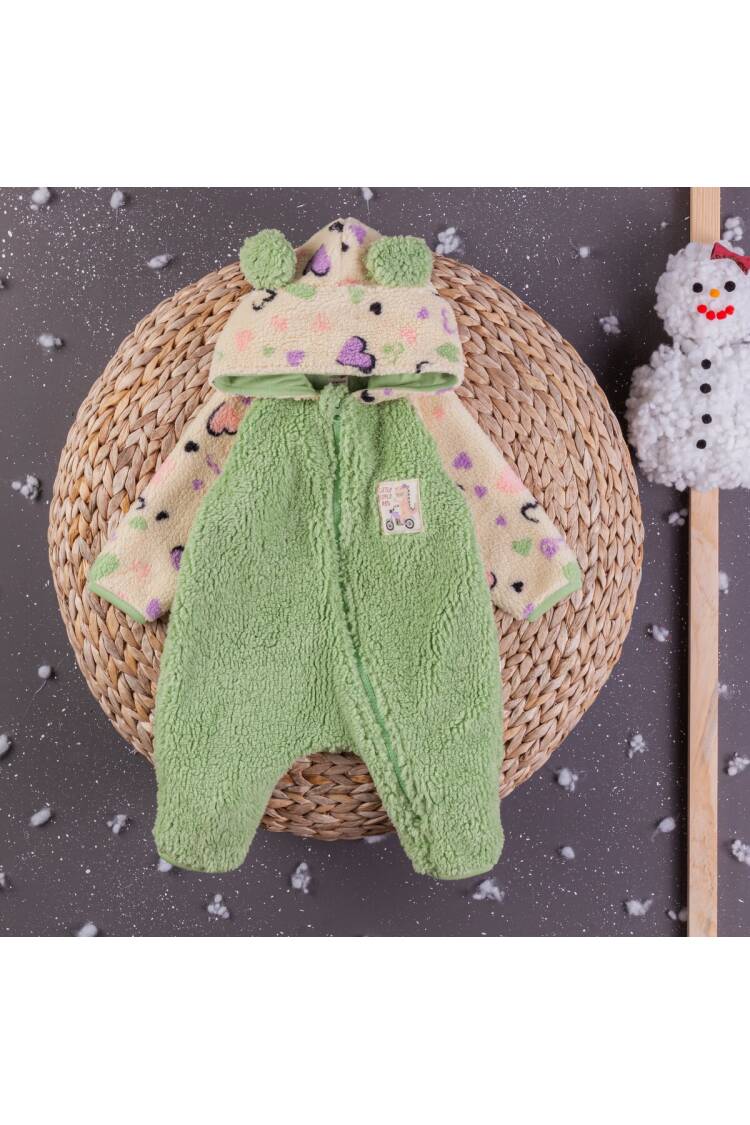 Wholesale Baby Girls Rompers With Hoodie 3-12M - Brand: BabyZ - Kids & Baby Clothes Wholesale - Globality Store