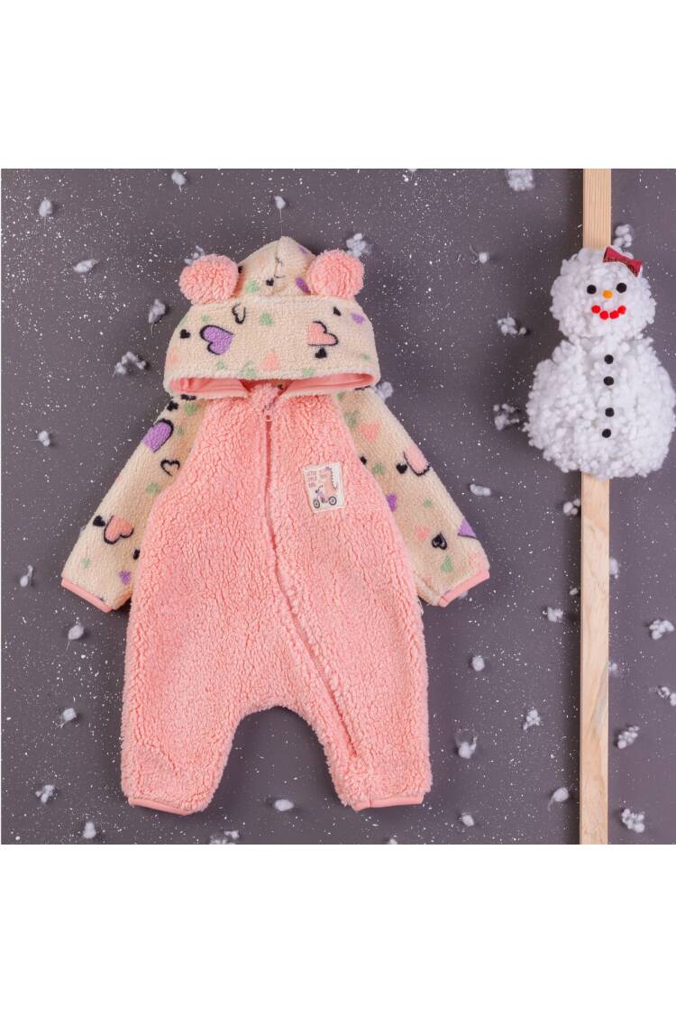 Wholesale Baby Girls Rompers With Hoodie 3-12M - Brand: BabyZ - Kids & Baby Clothes Wholesale - Globality Store